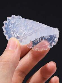 1 khuôn silicon tái sử dụng tạo hình chữ cái và số cho móng tay, khuôn dập gel móng, dụng cụ làm móng, phụ kiện làm móng. - Trong sáng - Xem 9