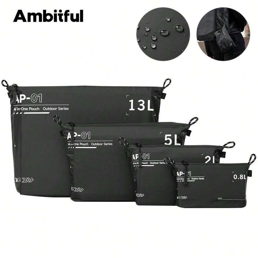 Ambitful AP01 防水可折叠大容量收纳袋,超轻耐用,多隔层设计 - 查看 1