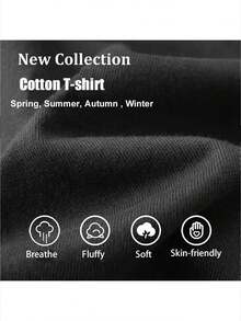 deyin Men T-Shirts - Black - View 5