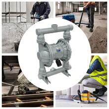 1-1/2 Inch Air Operated Double Diaphragm Pump Pneumatic Waste Oil Transfer Pump - 銀色 - 查看 10