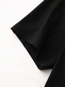 deyin Women T-Shirts - Black - View 5
