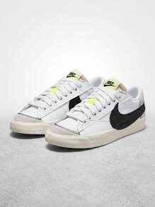 Nike Blazer Low '77 Jumbo 白色 - 白色/帆白色/黑色 - 查看 1