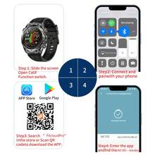 LIGE New Smart Watch, 1000mAh Large Capacity, 100+ Sports Modes, LED Flashlight, Compass, Call Answering, 24/7 Waterproof, Weather Forecast, Sports Tracking, Multi-Function Smartwatch For Men And Women - View 10