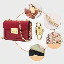 Khóa điều chỉnh bằng kim loại, dụng cụ điều chỉnh độ dài dây chuyền cho túi xách, vòng cổ, vòng tay, phụ kiện rút ngắn tức thì. - nhiều màu - Xem 9