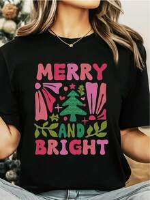 Women T-Shirts - Black - View 1