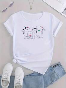 Women T-Shirts - White - View 2