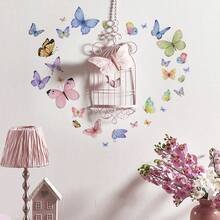 Brodark Colorful Butterfly Wall Stickers, Home Decor Wall Art For Living Room, Bedroom - Sticker - View 10