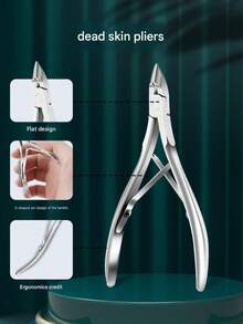 1-10 chiếc Kìm cắt móng tay chuyên nghiệp bằng thép không gỉ, dụng cụ làm móng, dụng cụ tỉa biểu bì - Nhiều màu - Xem 7