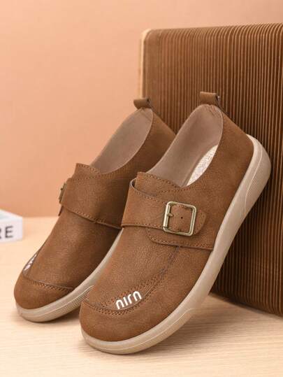 Women's Summer Casual Breathable Flat Slip-On Shoes, Hollow Mesh Comfortable Flat Loafers, Daily Casual Sports Shoes For Walking