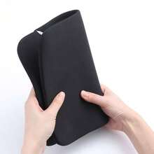 Túi đựng laptop chống nước và chống sốc 15.6/16 inch, vỏ bảo vệ đa chức năng cho iPad, Notebook, Tablet - màu đen - Xem 4