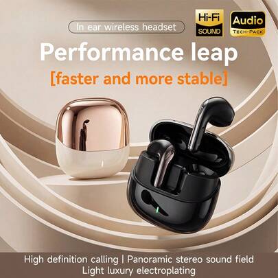  New Senyang 2026 New Style True Wireless In-Ear Sports Music Headset Mini Bluetooth Earbuds TWS HIFI Bass Earpods Stereo HD Calling Stereo Earphones For Android For Iphone Cellphone Gaming Earpieces Smart Couples UV Material Headphones For Valentine's Day Gift