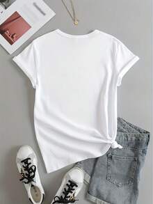 deyin Women T-Shirts - White - View 2