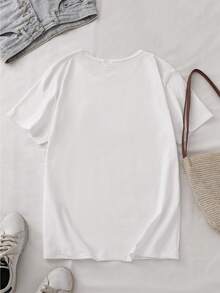 Women T-Shirts - White - View 2