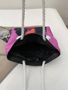 New Fashion Handbag For Women, Versatile Commuter Tote Bag With Large Capacity, Shoulder Bag - Multicolor - View 4