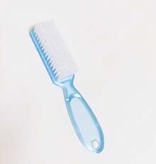 1/2/4,Long-Handled Square-Head Nail Brush Dust Brush Transparent Plastic Nail Dust Cleaning Brush Shoe Brush,Nail Brush For Dust, Soft Bristle Manicure Cleaning Brush, Nail Art Tool - Hồng - Xem 9