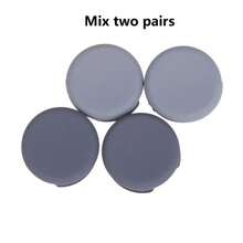 2 Pieces Gray Sturdy Durable Analog Thumb Stick Circle Pad Caps, Enhanced Grip & Precise Control Design, Easy Install Repair Replacement Parts For Worn Joysticks Of Ninte*Do 3DS & New 3DS XL Handheld Game Console - View 5