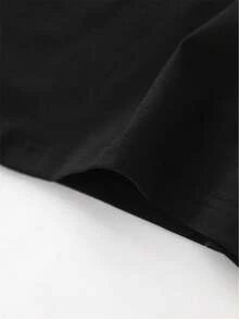 deyin Women T-Shirts - Black - View 4