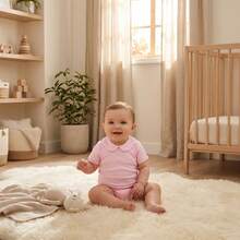 KIWI BABIDU | Body Bebé Manga Corta Algodón 100%, Body Bebé Recién Nacido y Prematuros, Tejido Suave Transpirable y Hipoalergénico Para Piel Sensible, Ropa Bebé Niño y Niña Unisex , Body Con Cuello Bebé - Envío GRATIS ✅ Entrega 24/48h a España (península) - Rosa - Ver 3