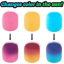1/3/12pcs Stress Relief Squeeze Toys, Sensory Toys With Satisfying Dough Filling, Squeeze Balls, Stress Relief Toys, Squeeze Toys, Finger Toys - May Change Color Under Sunlight - Colors May Vary - Multicolor - View 4