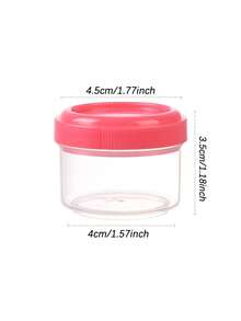 1/4/6pcs Portable Mini Sauce Pot | Reusable Pp Material Condiment Container, Suitable For Ketchup, Salad Dressing And Seasonings - Great For Picnics, Camping, Travel And Bringing To Work -For Food Lovers And Outdoor EnthusiastsKitchen Tool, - Multicolor - View 17