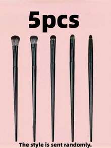 Soft Bristle Eye Makeup Brush, Suitable For Delicate Eye Makeup Including Concealer, Eyeliner And Eyeshadow, Ideal For Makeup Application - Multicolor - View 11