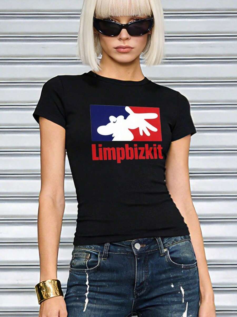 Camiseta de algodón de manga corta con cuello redondo, ajustada y suave, para mujer, tops para salir, vintage, generación Z, tops, curvas, ropa Y2K, algodón, Italia, Grecia, tops para damas, tops bonitos, camisetas gráficas, conjuntos de primavera, estilo callejero americano, casual deportivo, estilo unisex, estilo casual urbano, casual, jersey, camisetas holgadas, ropa urbana retro, estilo de los 90, estilo de los 2000, subcultura, estilo europeo, tops negros, tops blancos, conjuntos de fiesta de los 90. Blanco - Negro - Ver 1