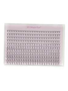 330pcs/Box, C/D Curl, 0.05mm Thickness, 5D/10D, Open Fan Premade Lash Extension Set, 8-15mm/Mixed Natural Soft Curly False Eyelashes, Suitable For Beginners, Salon Quality - View 5