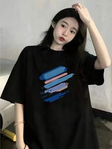Women T-Shirts - Black - View 1