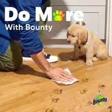 Bounty Paper Towels Select-A-Size White, 1 Mega Roll (164 Sheets/Roll), 2x More Absorbent, Quicker Picker Upper, Ideal For Kitchen, Home, And Office Use, 4 Regular Rolls Worth Of Sheets, Fewer Roll Changes, Strong And Durable, Perfect For Spills, Messes, And Quick Cleanups - 1 - 查看 6