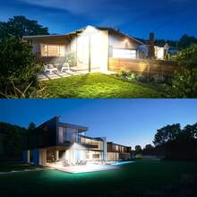 1 Paquete de 172 Luces LED Solares para Exteriores con Sensor de Movimiento, Luces de Pared para Exteriores LP65 para Porche, Patio, Garaje, Jardín, se Cargan Durante el Día y se Iluminan Automáticamente por la Noche. - 1 unidad - Ver 9