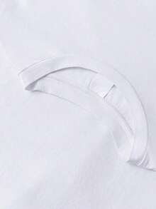 White Crew Neck T-Shirt Made From 100% Cotton For Men, T-Shirt With Daisy Flower Print, Casual And Versatile Men's T-Shirt For Spring And Summer, Soft And Breathable Short-Sleeved T-Shirt For Men, Suitable For Everyday Wear, Holidays And As A Gift - White - View 8