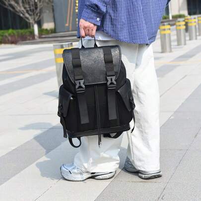 Sac à dos, sac de voyage, sac à bandoulière grande capacité, sac pour ordinateur portable, sac d'école décontracté, sac de voyage, sac d'étudiant portable pour 2026