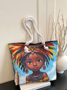 New Fashion Handbag For Women, Versatile Commuter Tote Bag With Large Capacity, Shoulder Bag - Multicolor - View 12