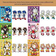 6 mảnh ghép hình hoạt hình anime mang tính giáo dục, trò chơi ghép hình tương tác giữa cha mẹ và con cái, nhãn dán nhật ký, album ảnh. - Nhiều màu - Xem 5