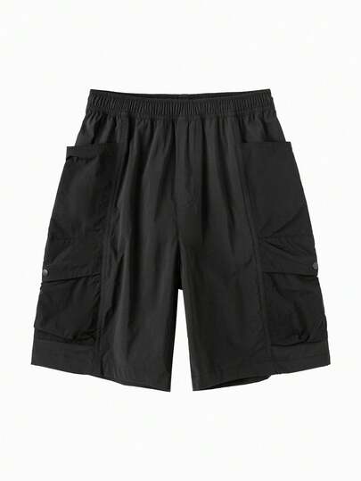 Balabala Quần short nhanh khô cho bé trai, quần dài lửng thoáng mát mùa hè, quần thường ngày nhẹ nhàng, thoải mái, dễ phối đồ, thích hợp cho hoạt động ngoài trời, đi học, du lịch.