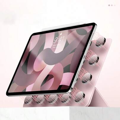 Ốp bảo vệ iPad Pro 11/ Air 13 2026, gập ba từ tính có ngăn đựng bút cảm ứng