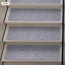 15-Pack Stair Treads Carpet Non-Slip Gray For Indoor Steps Comfort 8x30 Inch - Grey - View 4