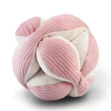 Soft Squeaky Plush Ball Dog Toy, Durable Interactive Chew Toy For Puppies And Small To Medium Dogs, Teeth Cleaning Stuffed Ball With Built-In Squeaker - Multicolor - View 4