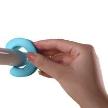 1 cái/2 cái Kẹp chống gió cho móc treo quần áo, kẹp silicon cố định giá phơi đồ, kẹp chống trượt cho móc treo quần áo - Xem 5