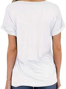 deyin Women T-Shirts - White - View 2