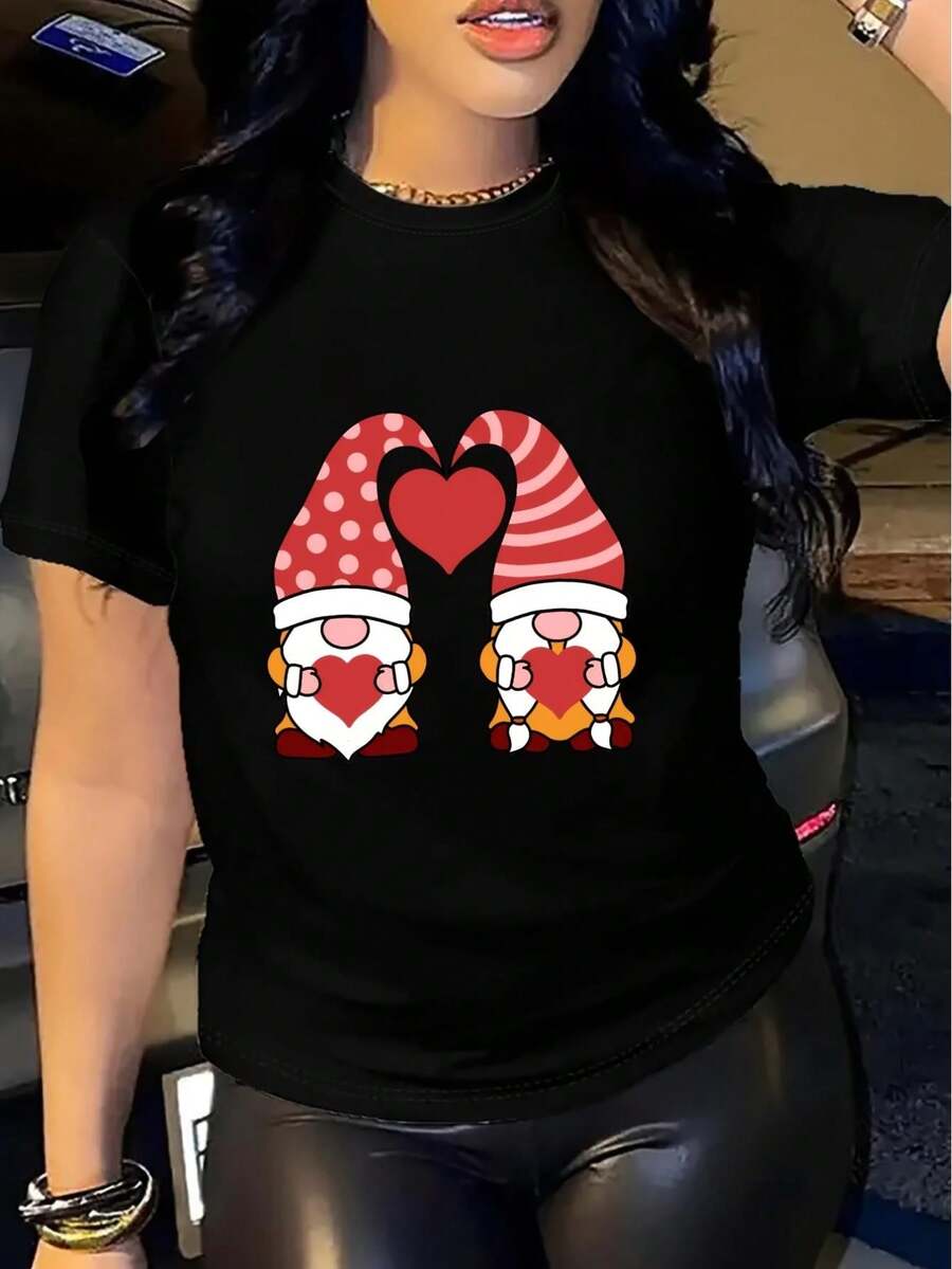 Women T-Shirts - Black - View 1