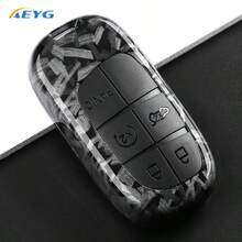 适用于、自由侠、大切诺基、道奇、公羊、Charger 1500、挑战者、克莱斯勒300C、Journey等车型的3/5键ABS材质汽车钥匙壳，汽车配件 - A款 - 查看 11