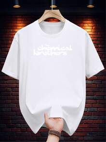 Camisa de manga curta, 100% algodão puro, 200 gramas, elegante e casual para o - Branco - Ver 12