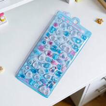 3D立体浮雕闪亮贴纸，可爱卡通海洋，DIY手机壳环氧树脂贴纸，儿童手工糖果动物贴纸，亚克力水晶 - 彩色 - 查看 15