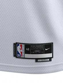 Nike 俄克拉荷马城雷霆队谢伊·吉尔杰斯-亚历山大联盟版耐克Dri-FIT NBA摇摆人球衣 - 藍白色 - 查看 4
