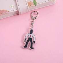 Anime Lilo And Stitch Pendant Keychains Holder Car Key Chain Key Ring Mobile Phone Bag Hanging Jewelry Gifts - 5 - View 9