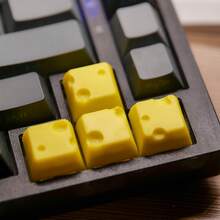 2026 Cheese-Shaped Keycap, Suitable For Office, Suitable As Gift For Friends - View 4
