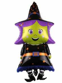 Kit 5Pcs Halloween  Balloons  Costume Balloons For Halloween - Witch Balloons - View 6