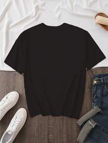 Women T-Shirts - Black - View 3