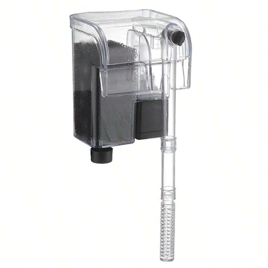 220V/50Hz 3W 250L/H Aquarium Quiet Water Pump, External Filter, Waterfall Oxygenator - 黑色 - 查看 1